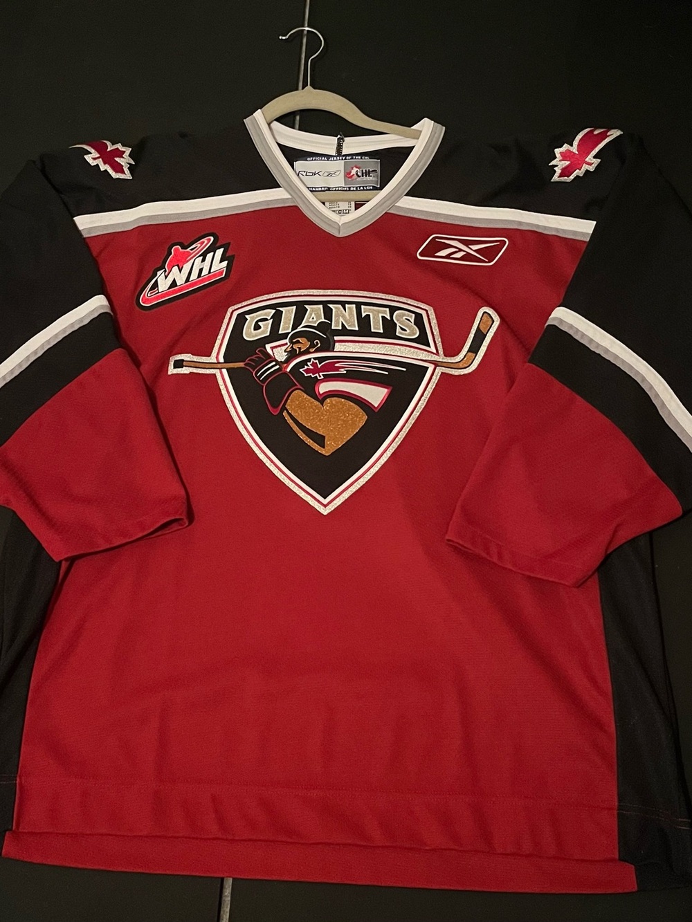 Vintage Vancouver Giants jersey